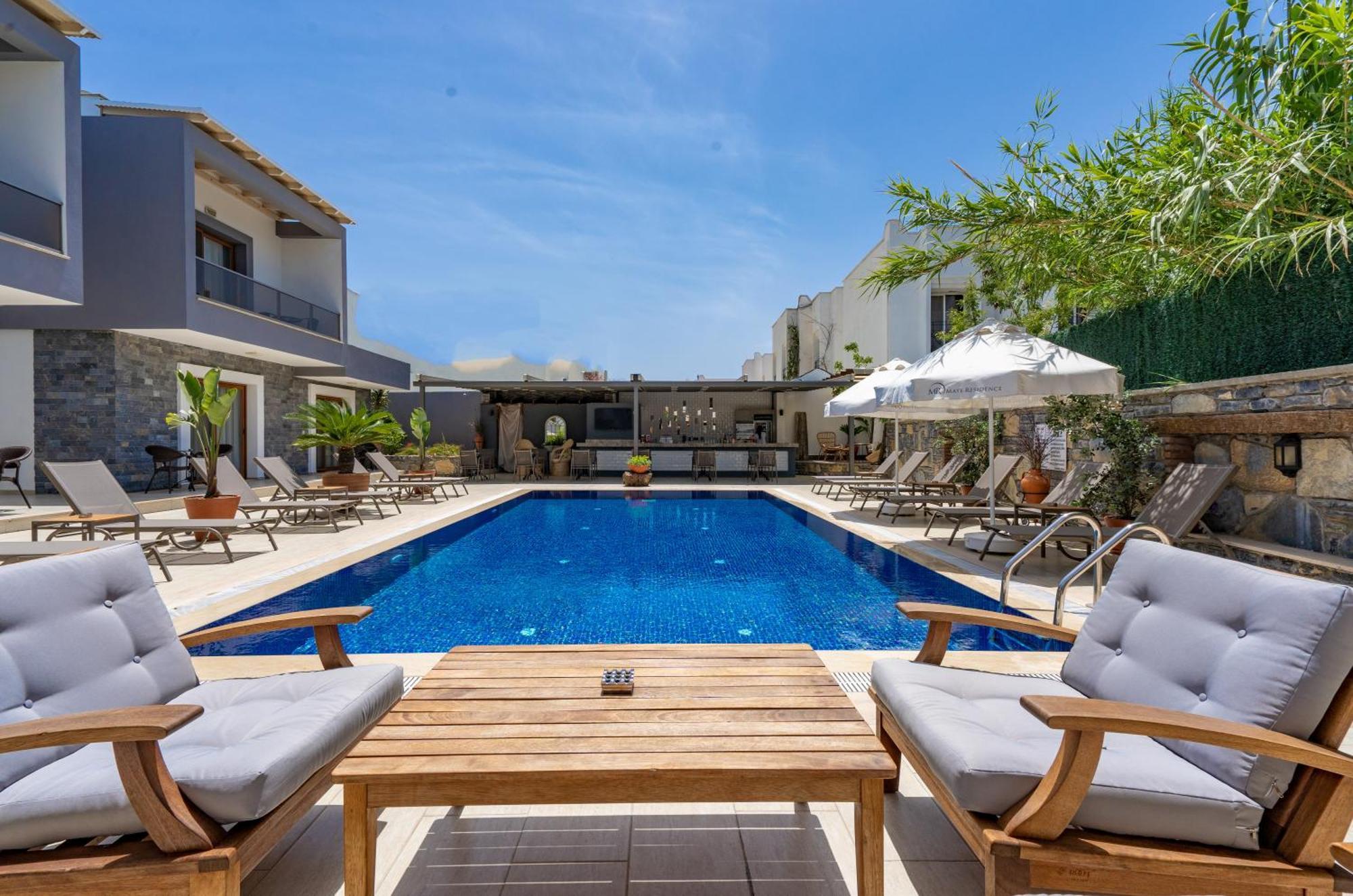 Maye Residence Gumbet Bagian luar foto
